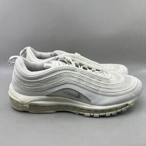 Nike Air Max 97 Running Shoes Men Size 12 White Causal Comfort Low Top Sneakers
